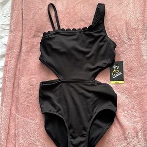 Black swimsuit